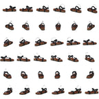 Heaven AD Black — Scholl Leather Adjustable Sandal