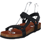 Heaven AD Black — Scholl Leather Adjustable Sandal