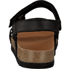 Heaven AD Black — Scholl Leather Adjustable Sandal