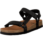 Heaven AD Black — Scholl Leather Adjustable Sandal