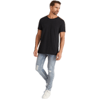 Crew-Neck Relaxed Black
