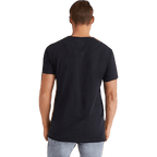 Crew-Neck Relaxed T-Shirt — Dark Navy (100% Organic Cotton)