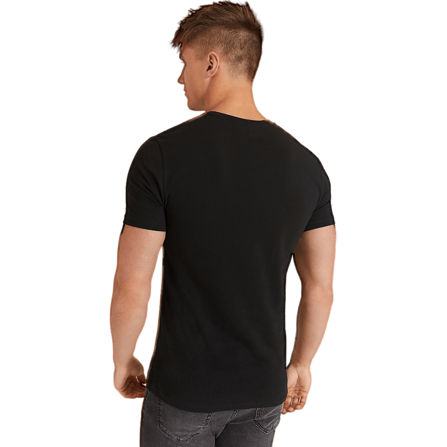 Crew-Neck 2-pack Black