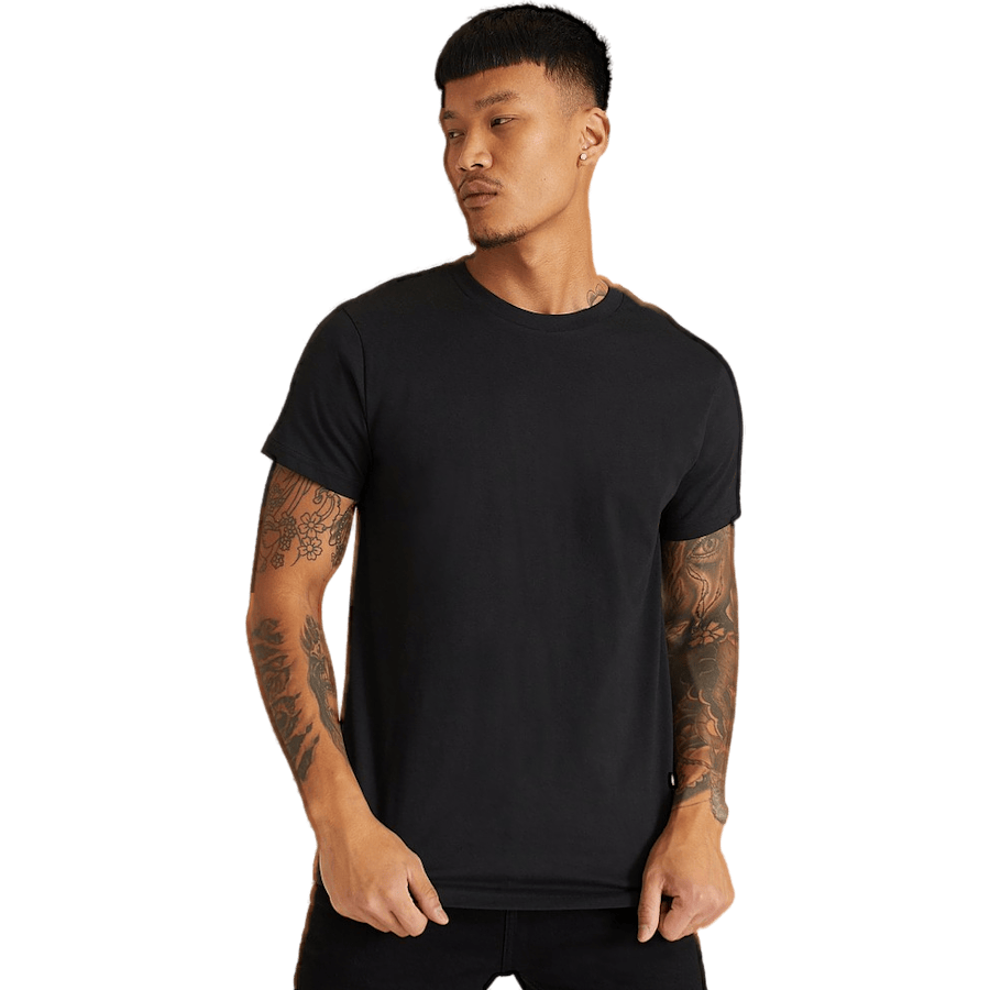 Crew-Neck regular Black