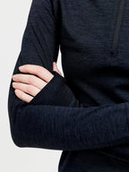 Craft | Stretchig Träningstopp Med Halvzip Dam
