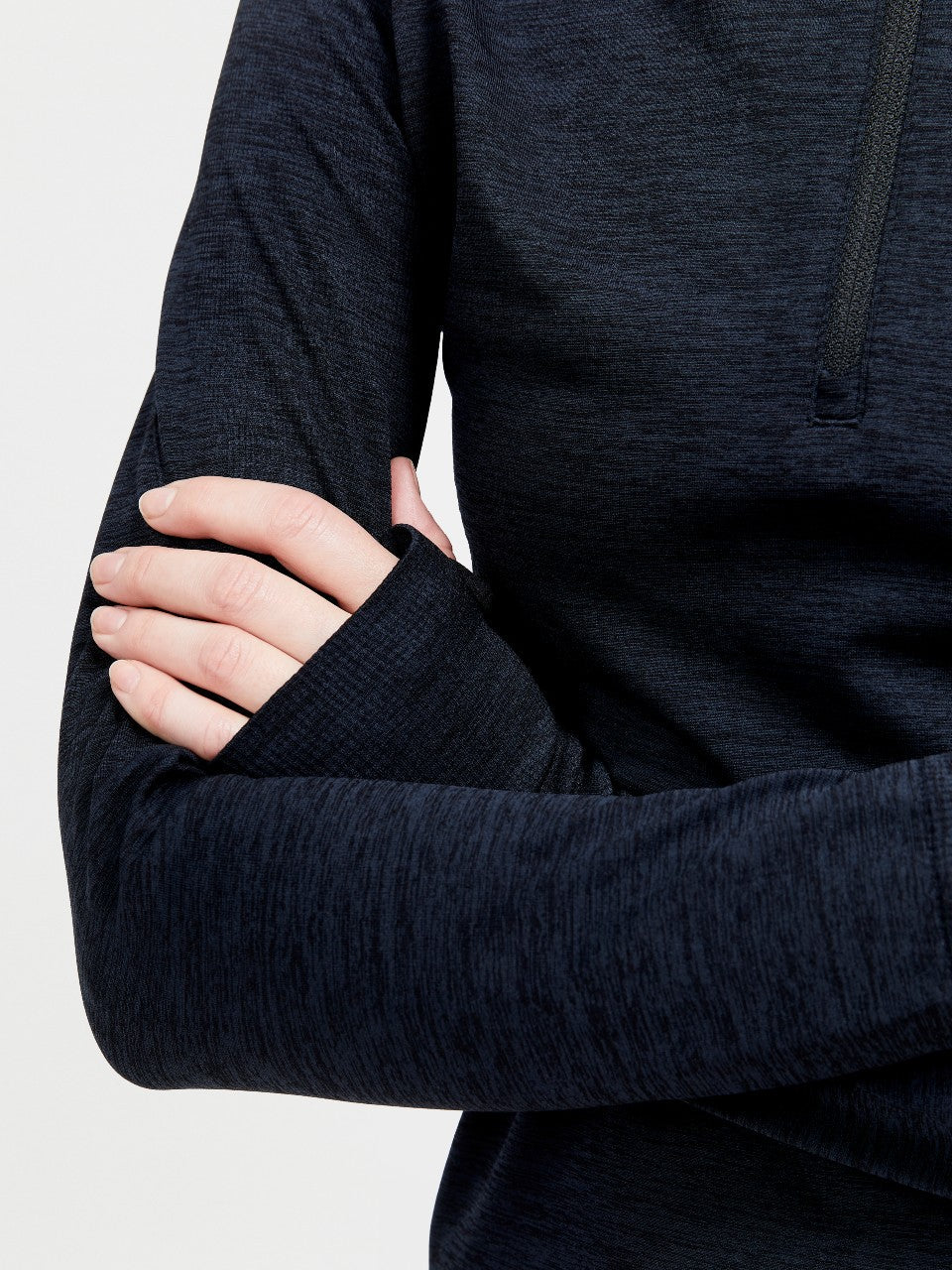 Craft | Stretchig Träningstopp Med Halvzip Dam