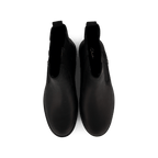 Clarks | Svarta Chelseaboots Med Varmt Foder & Låg Klack