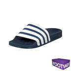 Adilette Slides Adiblue/White/Adiblue