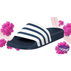 Adilette Slides Adiblue/White/Adiblue