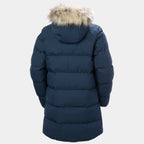 Helly Hansen | Elegant Lång Vinter Dunjacka Dam Med Fuskpäls Huva