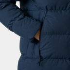 Helly Hansen | Elegant Lång Vinter Dunjacka Dam Med Fuskpäls Huva