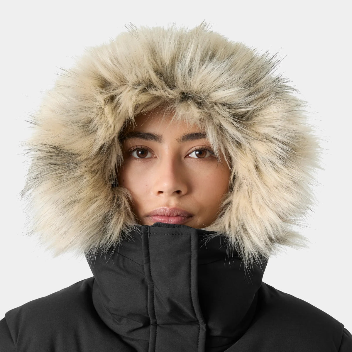 Helly Hansen | Varmfodrade Vinter Dunkappa Dam Med Fuskpäls Huva