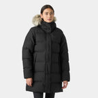 Helly Hansen | Varmfodrade Vinter Dunkappa Dam Med Fuskpäls Huva