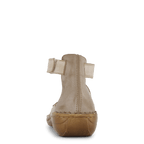 60816-64 Grey Sandal with Jewelry Accents and Velcro Closure