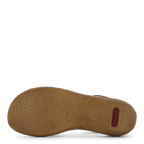 60816-64 Grey Sandal with Jewelry Accents and Velcro Closure