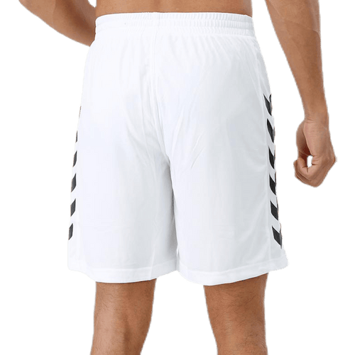 Core Poly Shorts — White