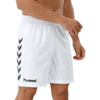 Core Poly Shorts — White