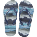 Zeppo Flipflops Patterned/Black