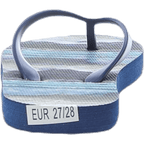 Zeppo Flipflops Patterned/Black