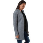Soho Coatigan Light Grey Melange