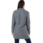 Soho Coatigan Light Grey Melange