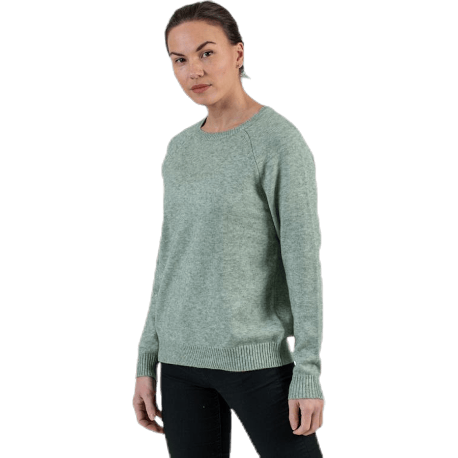 Lesly Kings L/S Pullover Knt Green