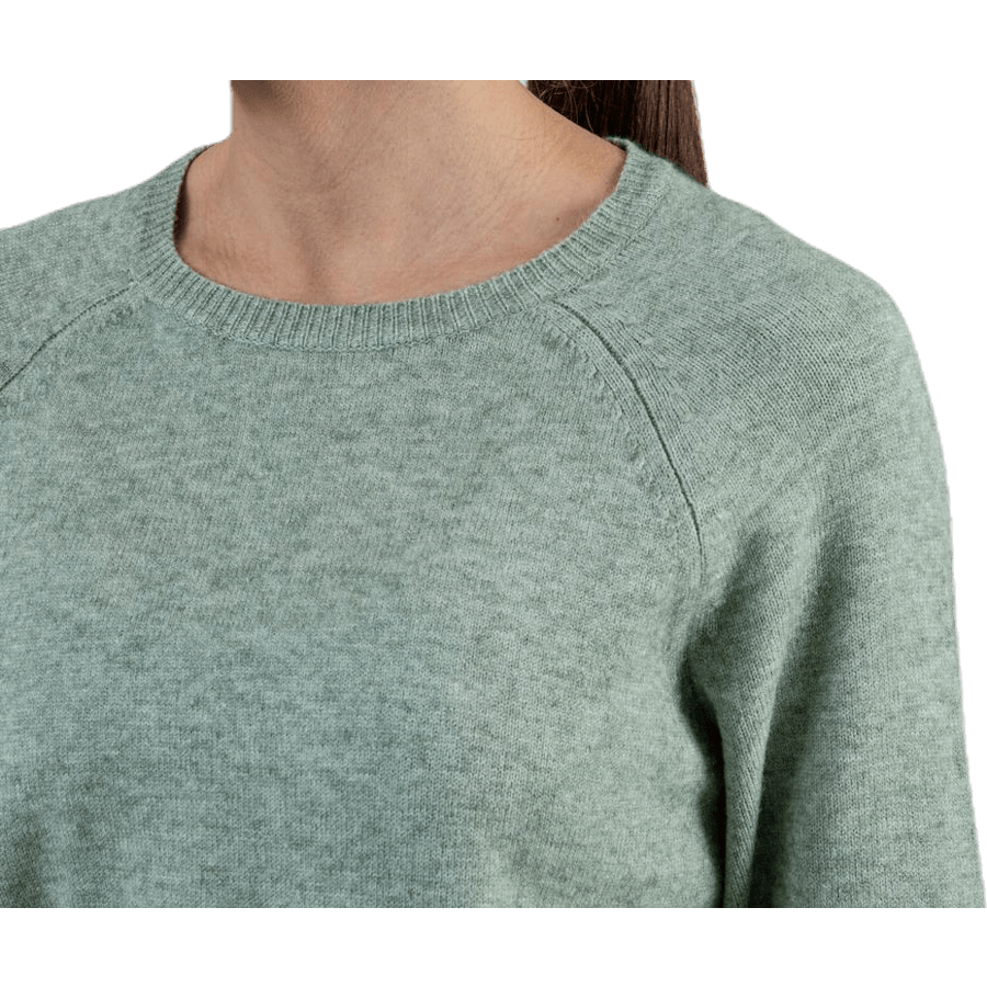 Lesly Kings L/S Pullover Knt Green