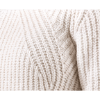 Fiona L/S Pullover Knt White