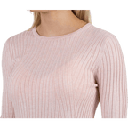 Natalia L/S Rib Pullover Knt Red