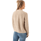Jade L/S Pullover Knt Grey
