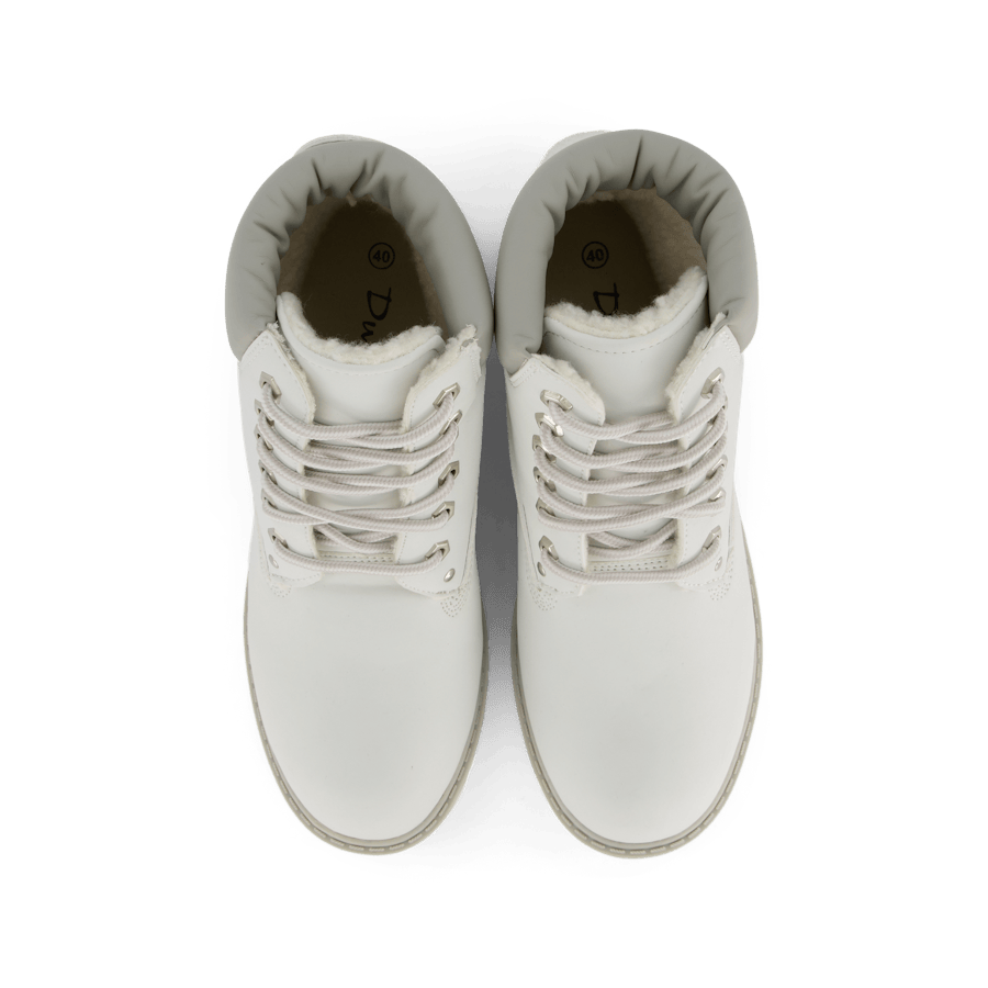 Duffy | Klassisk Vit Vinter Boots Dam
