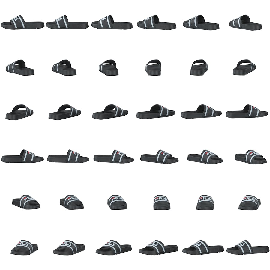 Fila Morro Bay Slipper 2.0 Black
