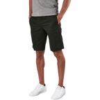 11" Slim Straight Work Shorts — Green