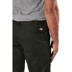 11" Slim Straight Work Shorts — Green