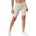 Vicky Rib Seamless Shorts Grey