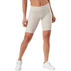 Vicky Rib Seamless Shorts Grey
