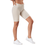 Vicky Rib Seamless Shorts Grey