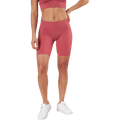 Vicky Rib Seamless Shorts Red