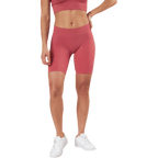 Vicky Rib Seamless Shorts Red