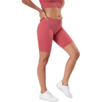 Vicky Rib Seamless Shorts Red