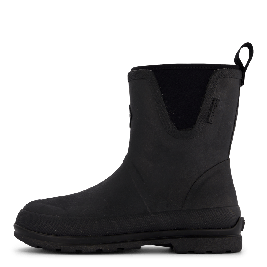 Muck Boot | Svarta Vattentäta Gummistövlar Unisex Med Medelhögt Skaft