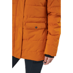 Tuxer | Varmfodrad & Vadderad Jacka Dam I Orange