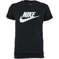 Nike Sportswear Big Kids' T-Shirt - BLACK/WHITE