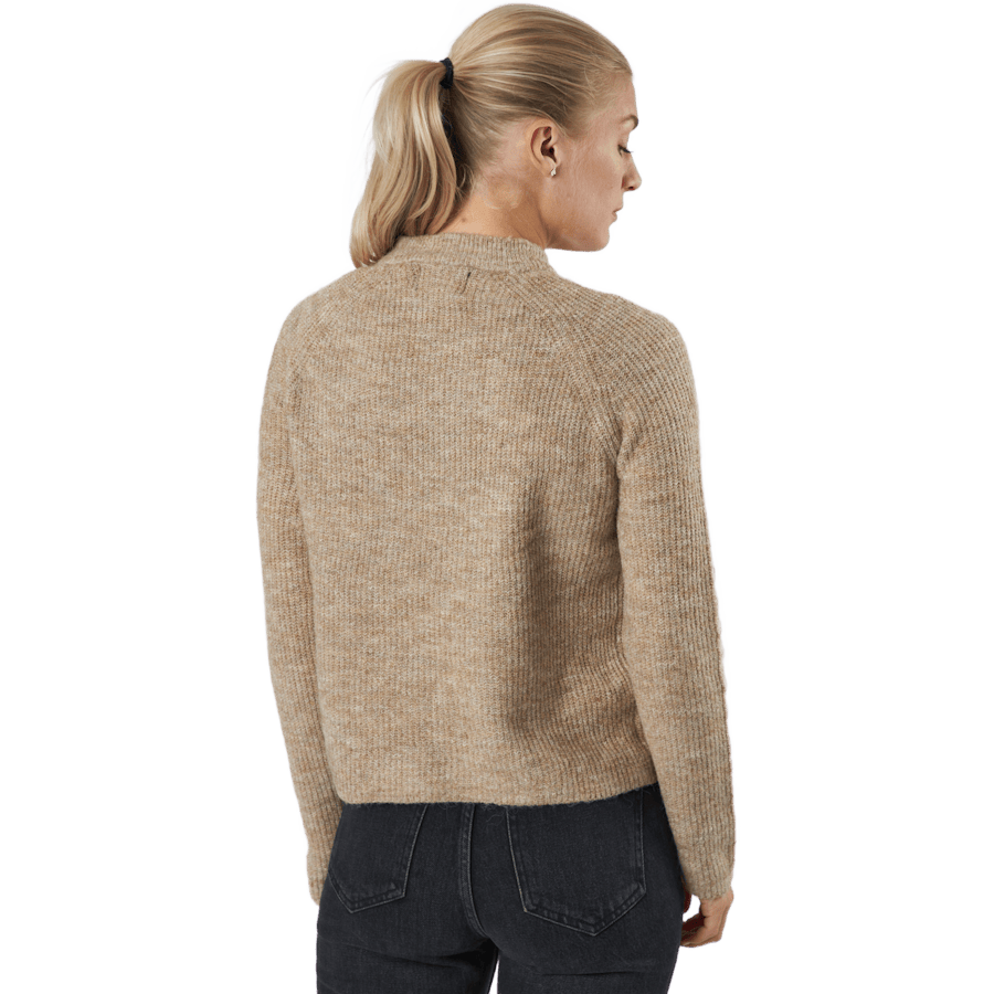 Pieces – Bekväm Stickad Tröja Dam
