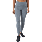 Dri-FIT One Women's Mid-Rise Leggings IRON GREY/HTR/WHITE