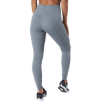 Dri-FIT One Women's Mid-Rise Leggings IRON GREY/HTR/WHITE
