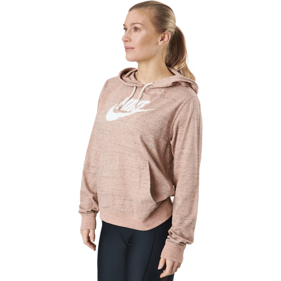 Nike – Avslappnad Mjuk Träningströja Hoodie Dam