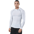 Nike Pro Dri-FIT Men's Tight Fit Long-Sleeve Top WHITE/BLACK/BLACK