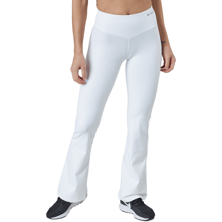 Bekväma High Waist och Flare Träningsbyxor