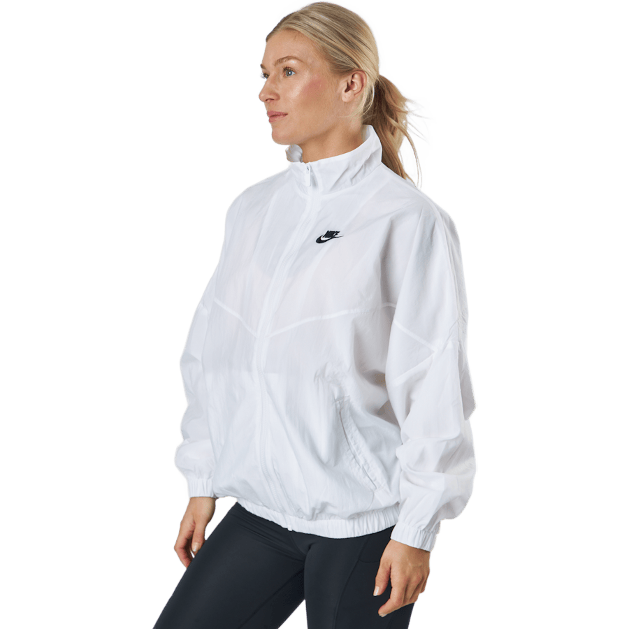 Sportswear Essential Windrunner Women's Woven Jacket WHITE/WHITE/BLACK